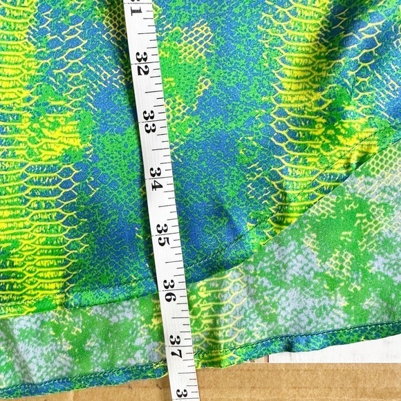 L’AGENCE Madison Shirt Mini Silk Satin Dress size XS Amazon Green - Picture 7 of 10